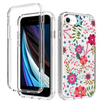 DUAL ART Odolný kryt Apple iPhone SE 2022 / SE 2020 / 8 / 7 FLOWERS