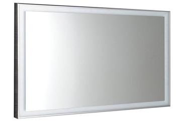 SAPHO - LUMINAR zrkadlo s LED osvetlením v ráme 1200x550 chróm NL560