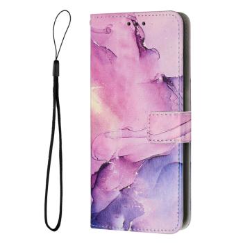 ART MARBLE Peňaženkový kryt pre Xiaomi Redmi Note 14 5G PURPLE