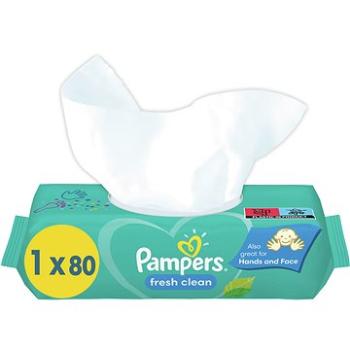 PAMPERS vlhčené obrúsky XXL Fresh Clean 80 ks (8001841077598)