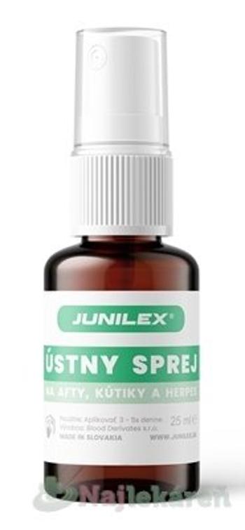 JUNILEX Ústny sprej na afty, kútiky a herpes, 25ml