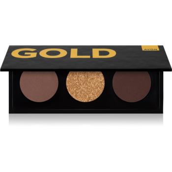 Avon Your Power Gold paletka očných tieňov 4,8 g