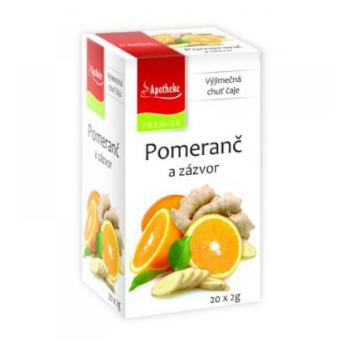 APOTHEKE ČAJ SEL POMARANČ ZÁZVOR 20X2G