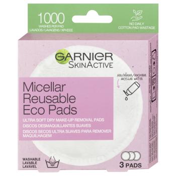 GARNIER Znovu použiteľné odličovacie tampóny Eco Pads 3 ks