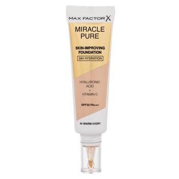 MAX FACTOR Miracle Pure SPF30 Skin-Improving Foundation 44 Warm Ivory make-up 30 ml