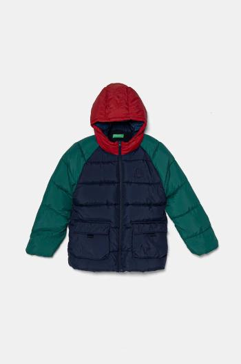 Detská bunda United Colors of Benetton tmavomodrá farba, 2WU0CN052