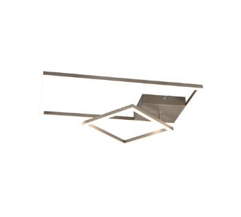LED stropné osvetlenie Reality Padella nikel R62642107