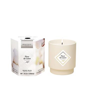 My Jolie Candle Vonná sviečka 36h s náramkom Silver Les Surprenantes Kvet bavlny 320288