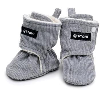 T-TOMI Capačky Grey (6 – 9 mesiacov) WARM (8595695402953)