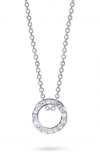 Cutie Jewellery Kruhový prívesok z bieleho zlata Z3061-40-10-X-2