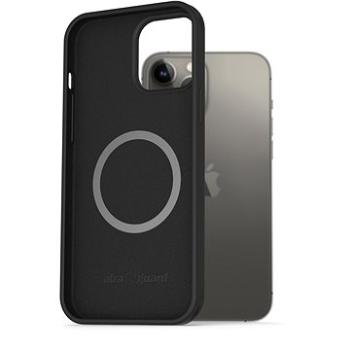 AlzaGuard Magnetic Silicone Case pre iPhone 13 Pro Max čierny (AGD-PCMS0007B)