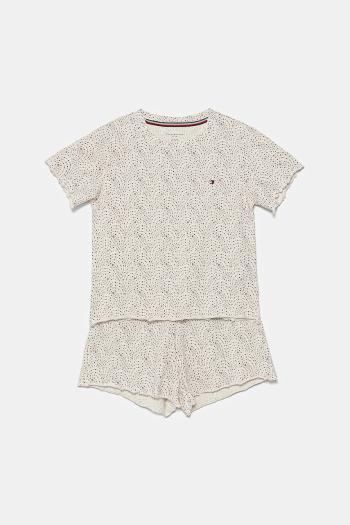 Detské pyžamo Tommy Hilfiger 2-pak ružová farba, vzorovaná, UG0UG00783