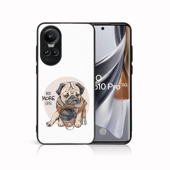 MY ART Ochranný kryt pre Oppo Reno10 5G / Reno10 Pro 5G MORE COFFEE (184)