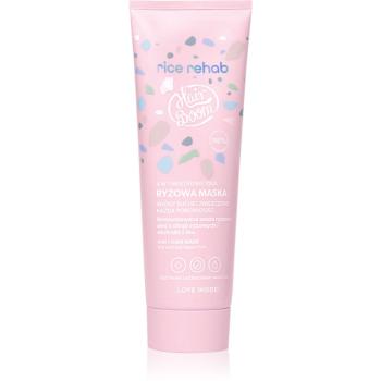 BodyBoom HairBoom Rice Rehab- 4 in 1 Multifunctional Rice Hair Mask vlasová maska pre jemné vlasy a poškodené vlasy 200 ml