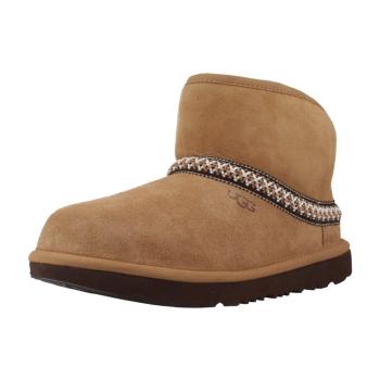 UGG  CLASSIC MINI CRESCENT  Čižmy Hnedá