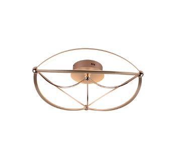 LED stropné osvetlenie Trio Charivari mosadz 621290108