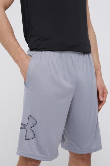 Tréningové šortky Under Armour Tech Graphic šedá farba, 1306443