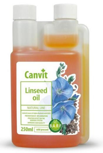 CANVIT dog natural LINSEED oil - 250 ml