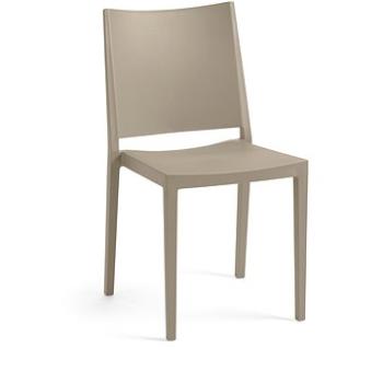 ROJAPLAST Stolička záhradná MOSK, taupe (5604916050330)