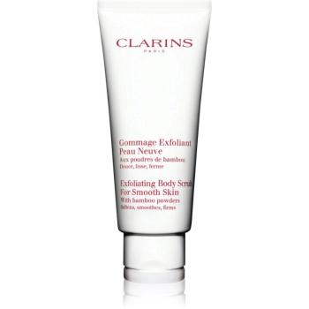 Clarins Exfoliating Body Scrub for Smooth Skin hydratačný telový peeling pre jemnú a hladkú pokožku 200 ml