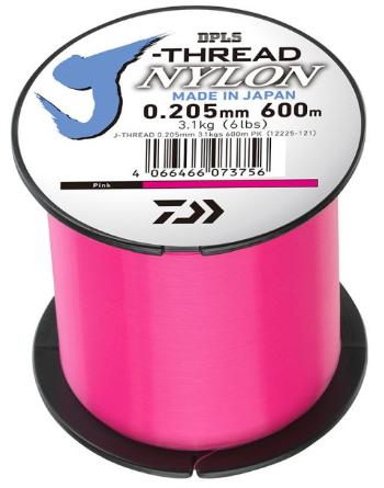 Daiwa vlasec j-threads dpls pink 600 m - 0,235 mm 4,10 kg