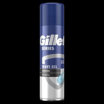 GILLETTE Čistiaci gél na holenie s dreveným uhlím 200 ml