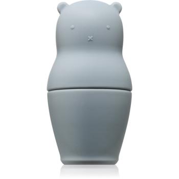 Saro Baby Silicone Didactic Matrioskas aktivity hračka Mist Blue 4 ks