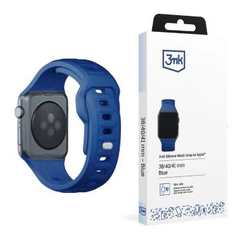 3mk Silicone Watch Strap pre Apple 38/40/41 mm Blue