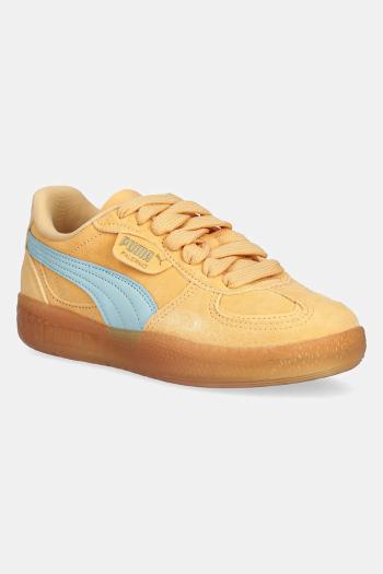 Semišové tenisky Puma Palermo Moda Xtra Gum Wns dámske, oranžová farba, 400323