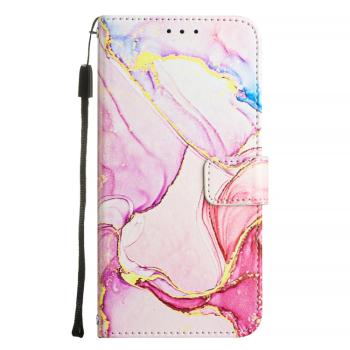 ART MARBLE Peňaženkový kryt pre Samsung Galaxy Xcover 5 ROSE GOLD