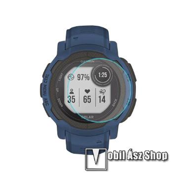 Garmin Instinct 2, TPU okosóra képernyővédő fólia, 1db, Clear, törlőkendővel