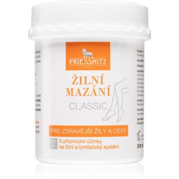 Priessnitz Classic masážny krém s priaznivými účinkami na žilný a lymfatický systém 300 ml