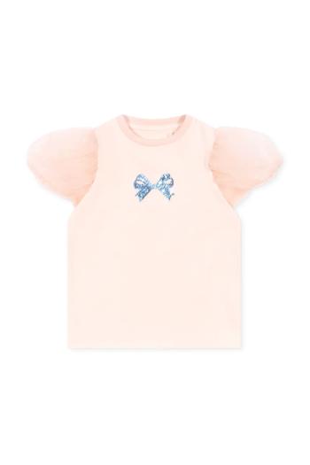 Detské tričko Konges Sløjd BALLERINA TEE ružová farba, KS102648