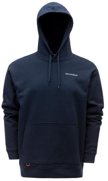 Grundéns mikina logo boat hoodie dark navy - xl