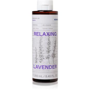 Korres Relaxing Lavender relaxačný sprchový gél 250 ml