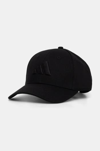 Šiltovka adidas BBALL CAP TONAL čierna farba, s nášivkou, JE5657