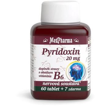 MedPharma Pyridoxin (vitamin B6) 20 mg -  67 tbl. (8594045474831)