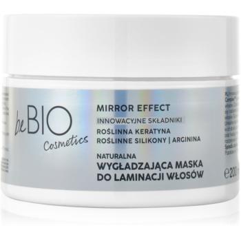 beBIO Baby Hair Complex Mirror Effect vyhladzujúca maska pre nepoddajné vlasy 200 ml
