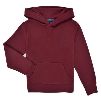 Polo Ralph Lauren  LS PO HOOD-TOPS-KNIT  Mikiny Bordová