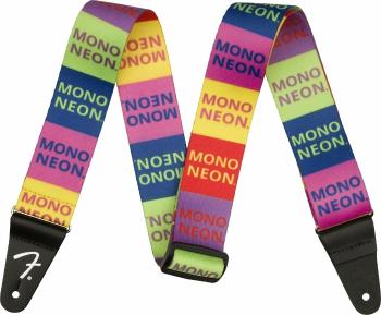 Fender MonoNeon Logo Strap Gitarový pás Multi