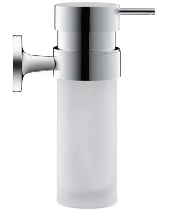 DURAVIT - Starck T Dávkovač mydla s držiakom, chróm/mliečne sklo 0099351000