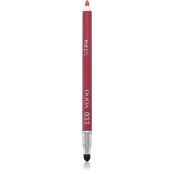 PUPA Milano True Lips kontúrovacia ceruzka na pery odtieň 033 Bordeaux 1.2 g