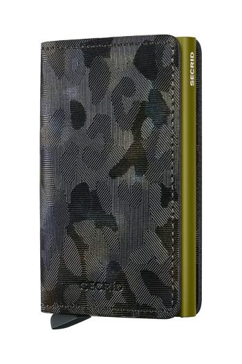 Kožená peňaženka Secrid zelená farba, SJu-Moss