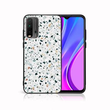 MY ART Ochranný obal Xiaomi Redmi 9T GREY TERRAZZO (163)