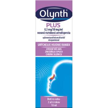 Olynth Plus 1mg/50mg/ml nosová roztoková aerodisperzia aer.nao.1x10ml