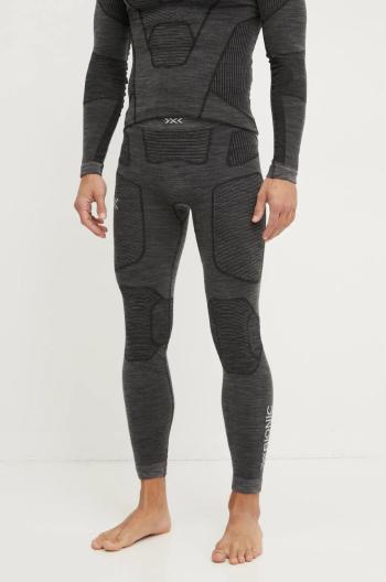 Funkčné legíny X-Bionic Symbio Merino šedá farba, YPP2W24M