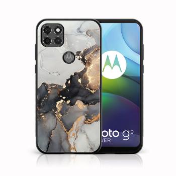 MY ART Ochranný obal Motorola Moto G9 Power -GREY MARBLE (140)