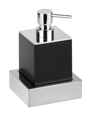 SAPHO - X-STEEL dávkovač mydla na postavenie 200ml, čierna mat XS104B