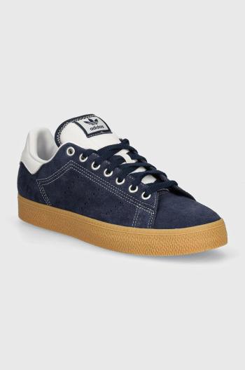 Semišové tenisky adidas Originals Stan Smith CS tmavomodrá farba, IG9395