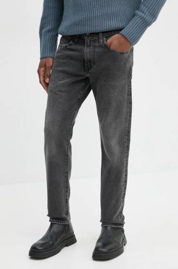 Rifle Levi's 502 TAPER pánske, čierna farba